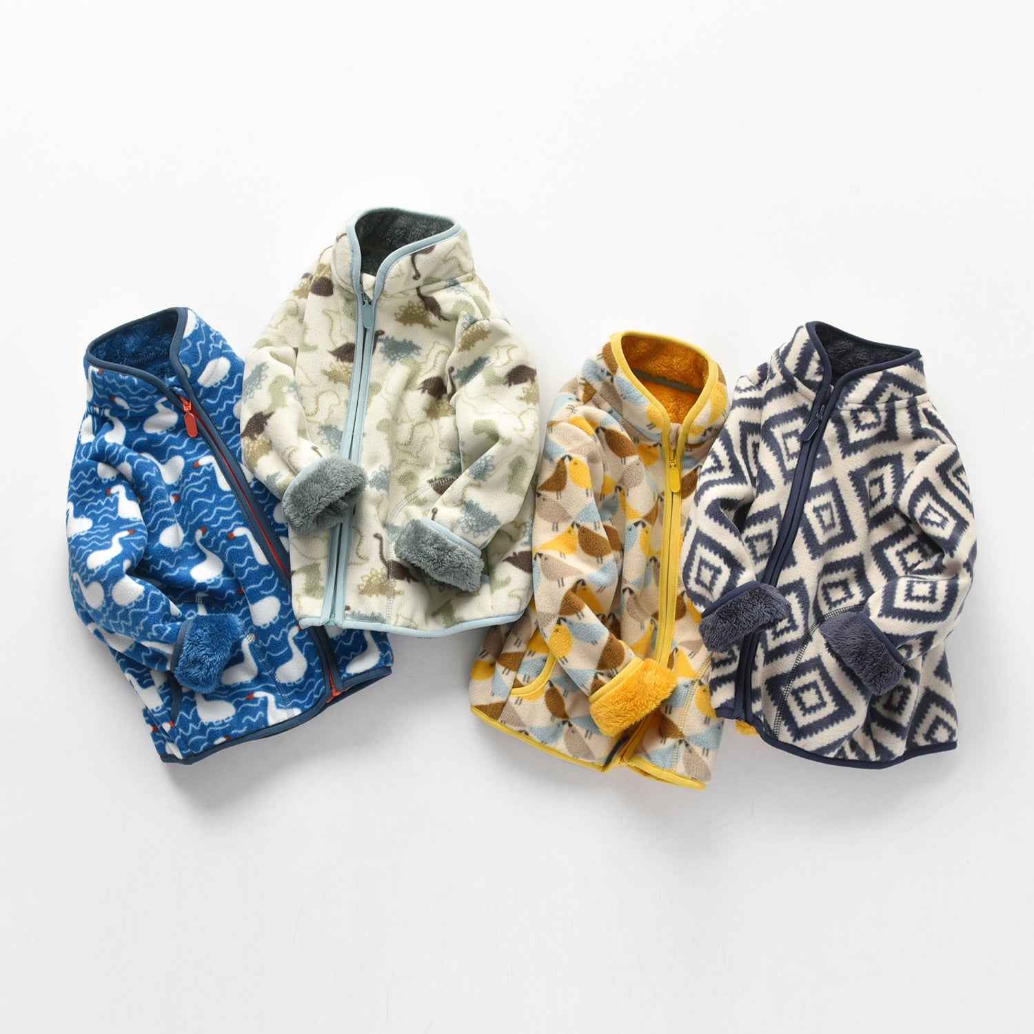 Male And Female Baby Plus Fleece Thick Fleece Jacket - MIQ Store