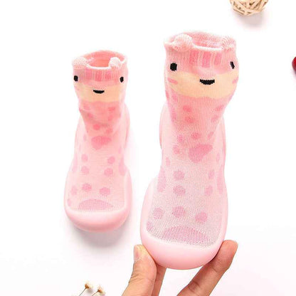 Cartoon Male And Female Baby Toddler Socks Non-slip - MIQ Store