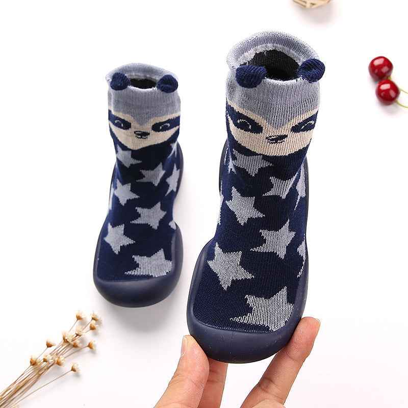 Cartoon Male And Female Baby Toddler Socks Non-slip - MIQ Store