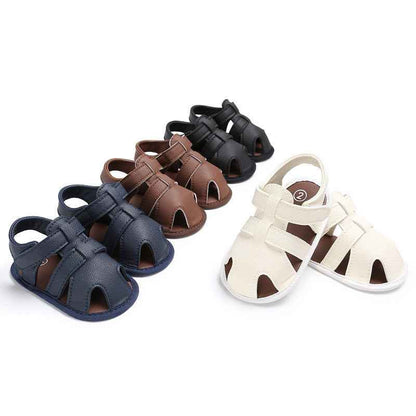 Male baby 0-1 years old foot sandals baby toddler shoes - MIQ Store