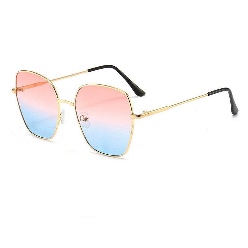 Gradual Full Frame Metal Anti Ultraviolet Sunglasses