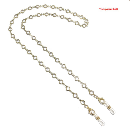 Acrylic Mask Rope Eyeglasses Chain Anti-lost