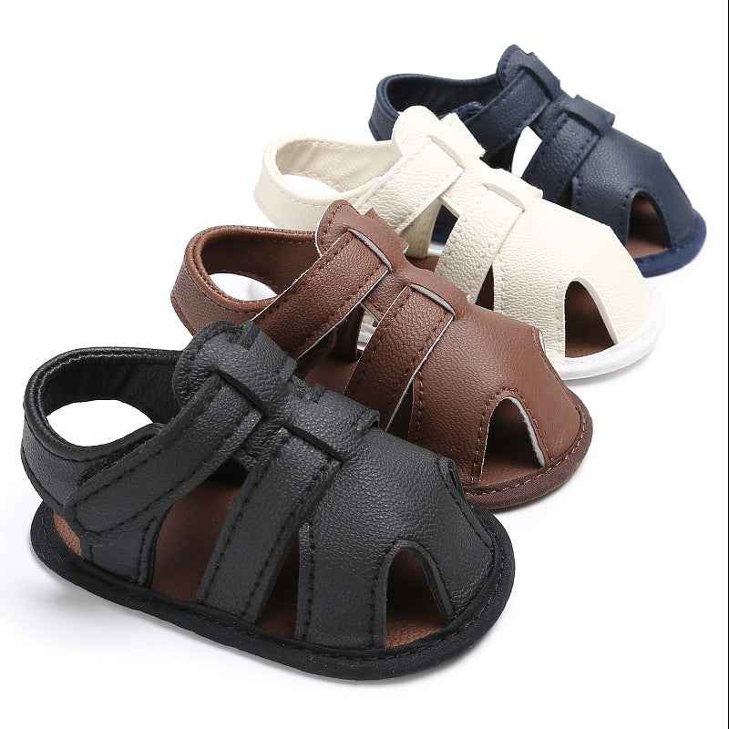 Male baby 0-1 years old foot sandals baby toddler shoes - MIQ Store