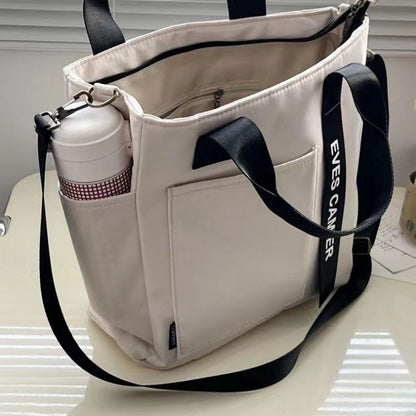 Simple All-match Waterproof Stylish Tote Canvas Handbag