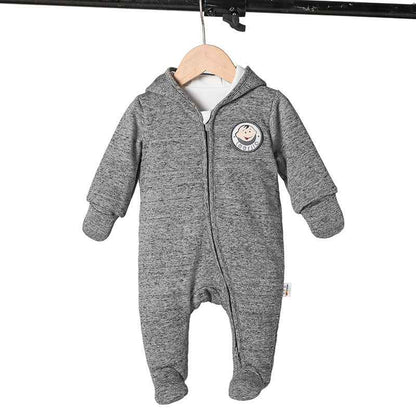 Male and female baby color cotton double-layer cotton romper