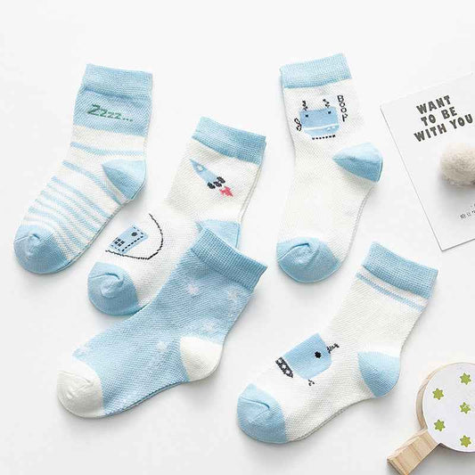Cotton breathable male and female baby socks - MIQ Store