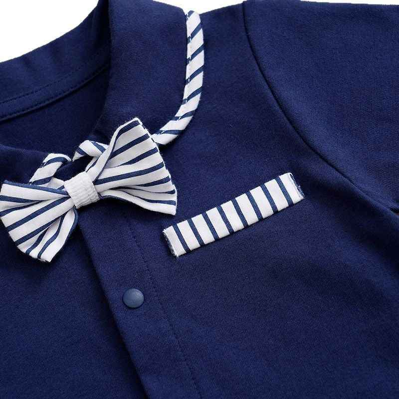 Summer Short-sleeved Children's Gentleman Two-piece Suit Male Baby Clothes - MIQ Store
