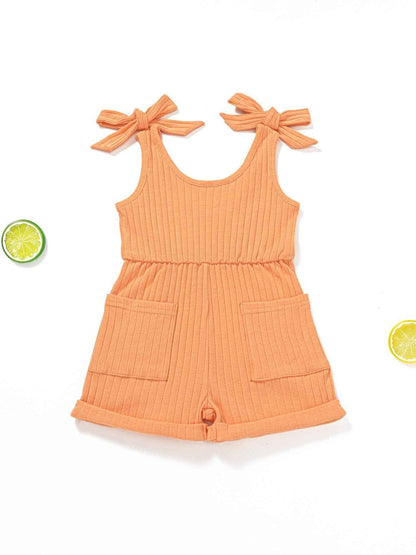 Baby Double-shoulder Strap One-piece Shorts 0-4 Years Old Male And Female Baby - MIQ Store