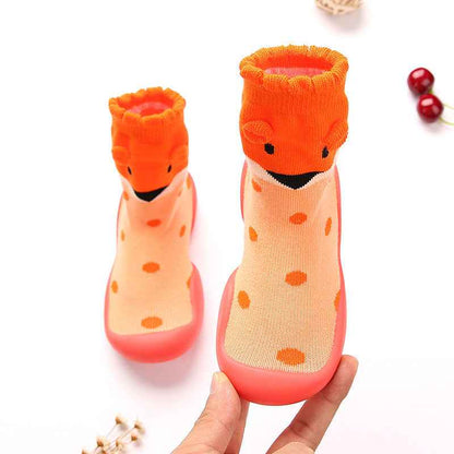 Cartoon Male And Female Baby Toddler Socks Non-slip - MIQ Store