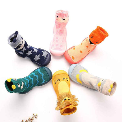 Cartoon Male And Female Baby Toddler Socks Non-slip - MIQ Store