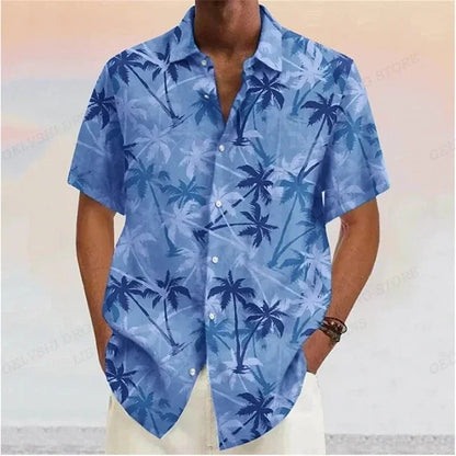 Graffiti Short Sleeve 3D Printed Fashion Casual Top