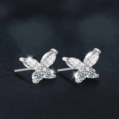 Stylish Simple And Versatile Women's Butterfly Studs