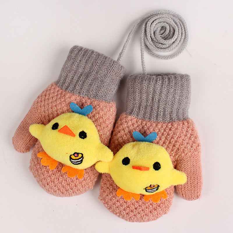 Children's Winter Female 1-8 Years Old Warm Male Baby Gloves - MIQ Store