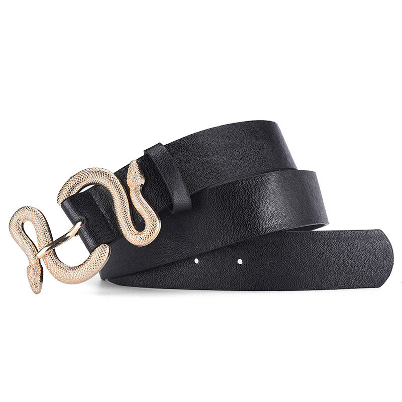 Universal European And American All-matching Belt With Jeans Strap Pant Belt Trendy Soft Pant Belt
