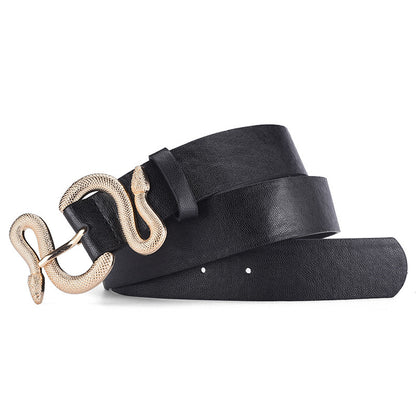 Universal European And American All-matching Belt With Jeans Strap Pant Belt Trendy Soft Pant Belt