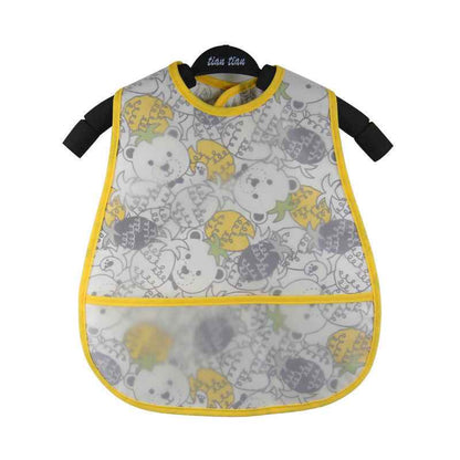 Baby eating bib girl baby waterproof children male painting apron - MIQ Store