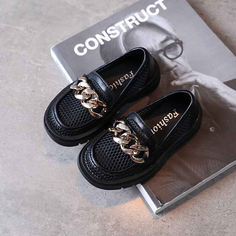 Hollow Breathable Casual Shoes Male Baby Show Shoes In Big Kids - MIQ Store