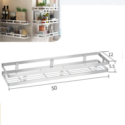 Kitchen storage seasoning rack