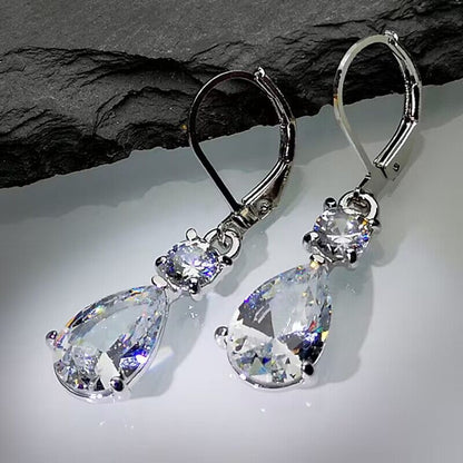 Fashion Creative Simple Drop-shaped Long Earrings