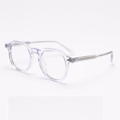 Retro Handmade Plate Myopic Frames For Men And Women
