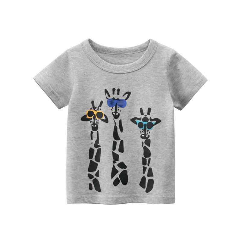Summer Children's Short-Sleeved T-Shirt Male Baby Clothes - MIQ Store
