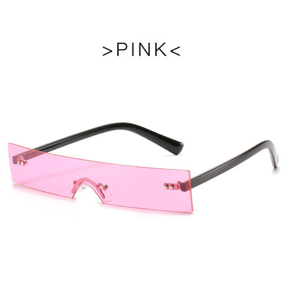 One-piece small frame sunglasses
