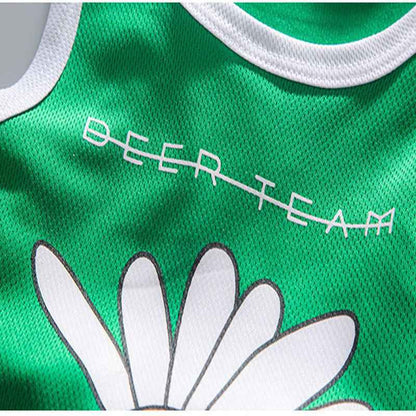 Summer Male Baby Daisy Sports Vest Shorts - MIQ Store