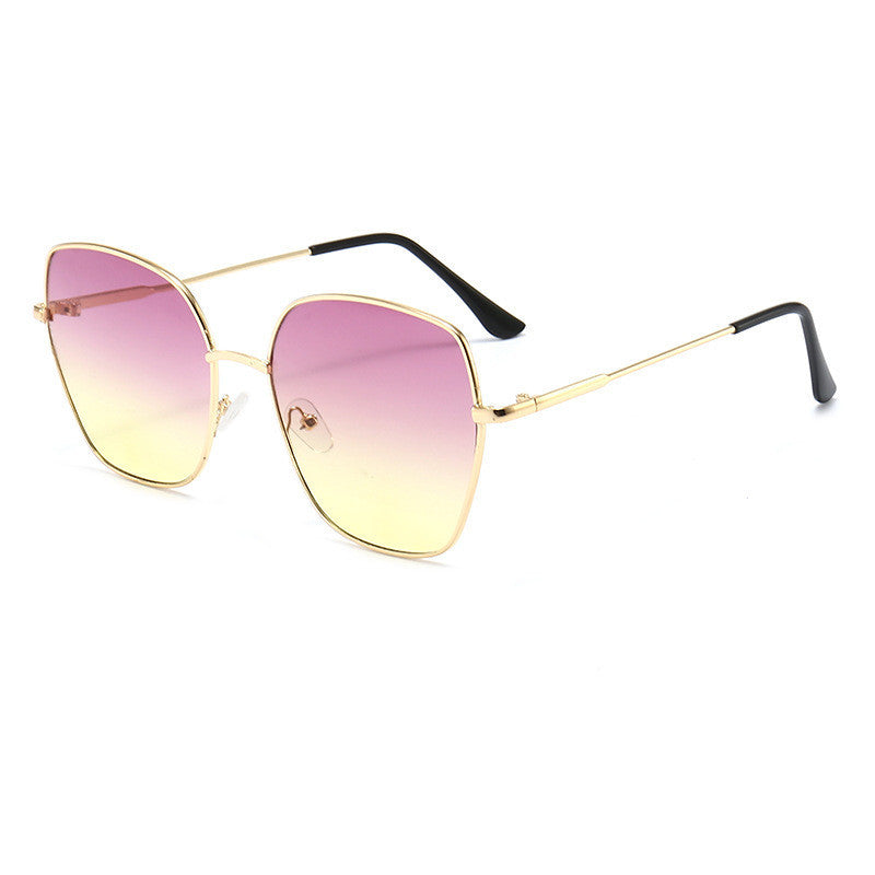 Gradual Full Frame Metal Anti Ultraviolet Sunglasses