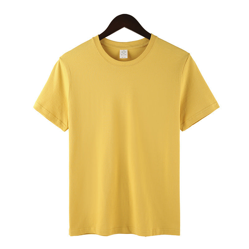 Versatile Cotton Casual Half Sleeve Round Neck T-shirt