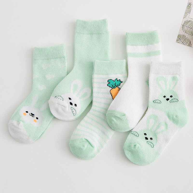 Cotton breathable male and female baby socks - MIQ Store