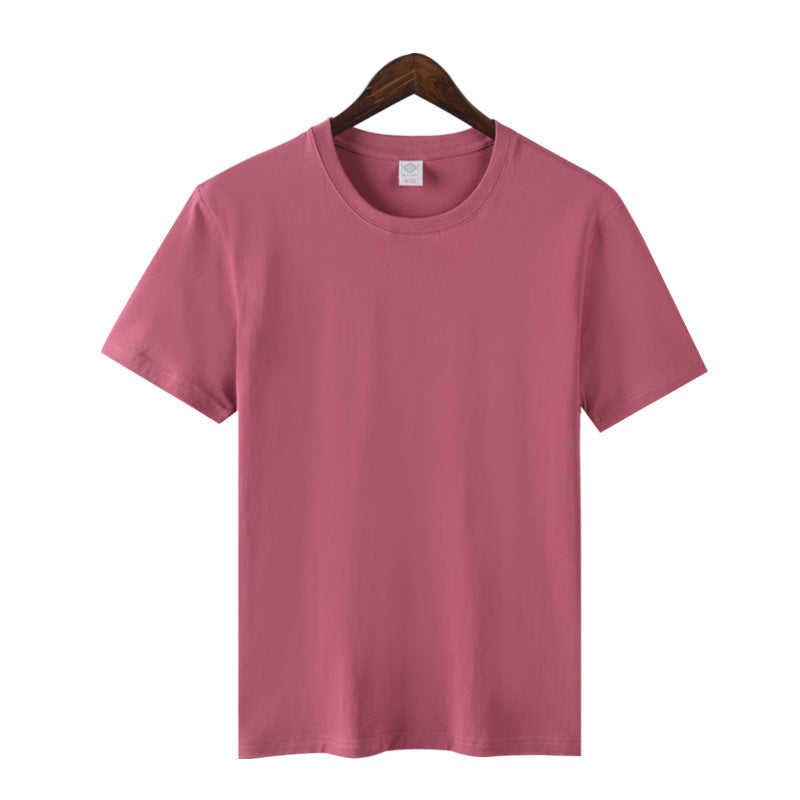 Versatile Cotton Casual Half Sleeve Round Neck T-shirt