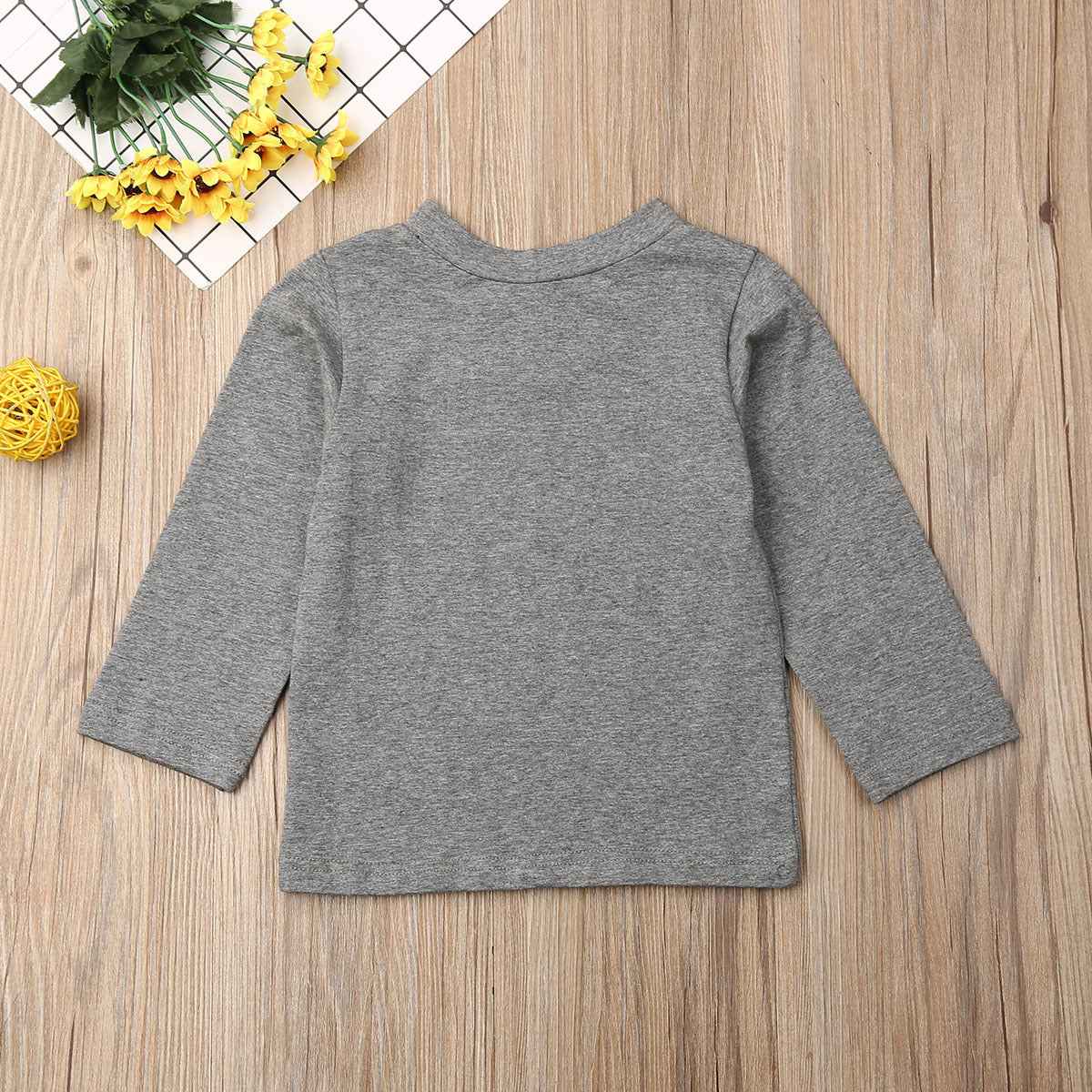 Letter Long-sleeved T-shirt Male Baby Jumpsuit - MIQ Store