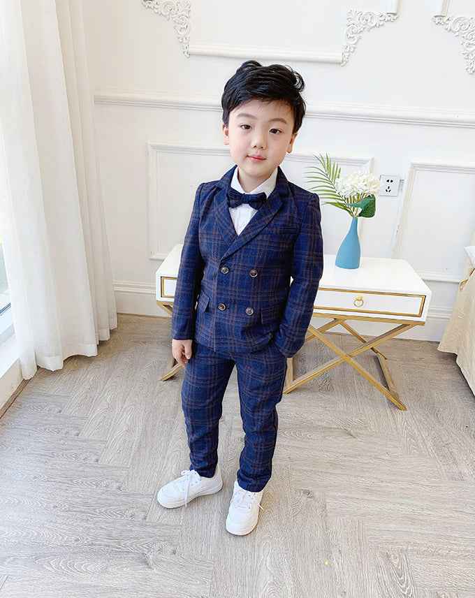 New Male Child Flower Girl Suit One Year Old Male Baby - MIQ Store