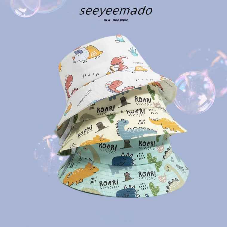 Male And Female Baby Adjustable Super Cute Sun-shade Fisherman Hat - MIQ Store