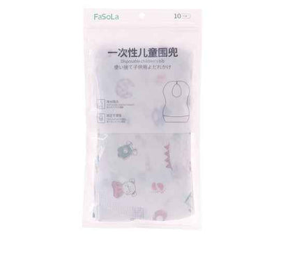 Summer baby eating bib baby