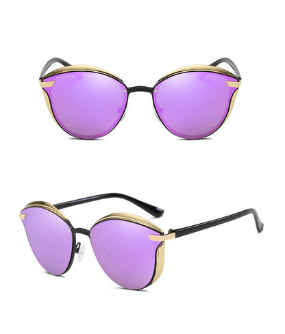 Ladies Polarized Fashion Retro Seye Protection Glasses