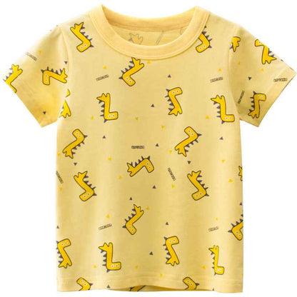 Children's Short-Sleeved T-Shirt Male Baby Clothes - MIQ Store