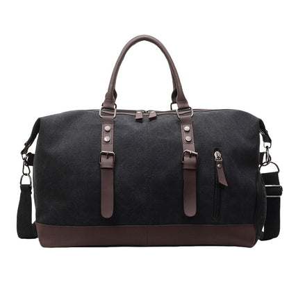 Outdoor Dry Wet Separation Canvas Fitness Travel Bag