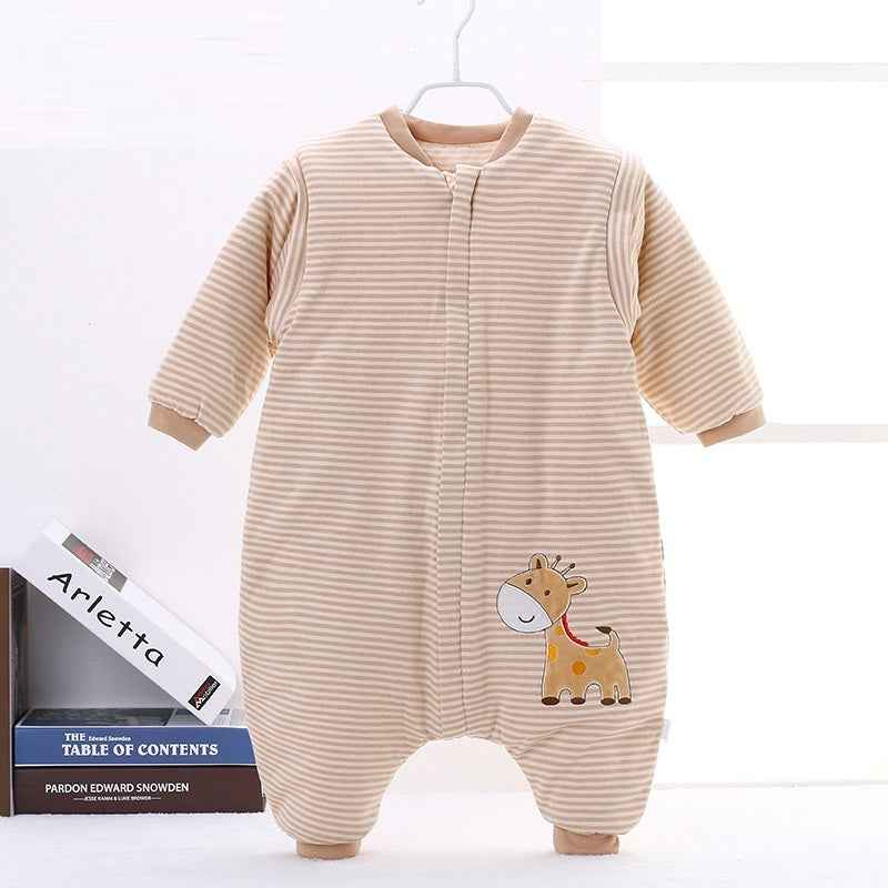 Cartoon Cotton Baby Anti-kick Baby Sleeping Bag