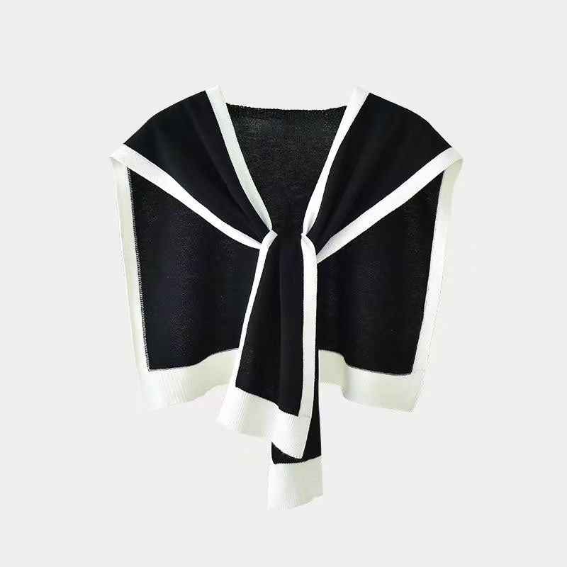 Air-conditioned Room Shawl Shoulder Neck Protection Fake Collar Skirt