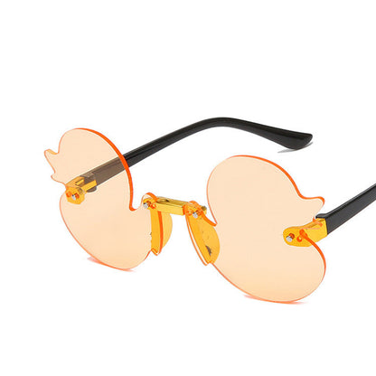 Children's Sunglasses Boy Baby Cute Cartoon Duck Shape