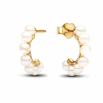 S925 Sterling Silver New Style Pearl Series Earrings