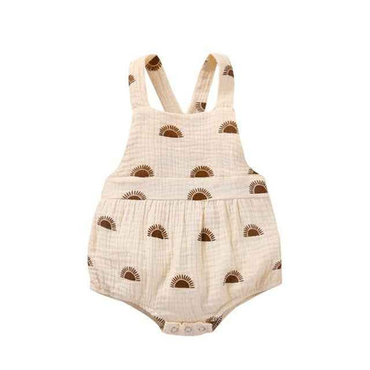 Male And Female Baby Out One-piece Onesie