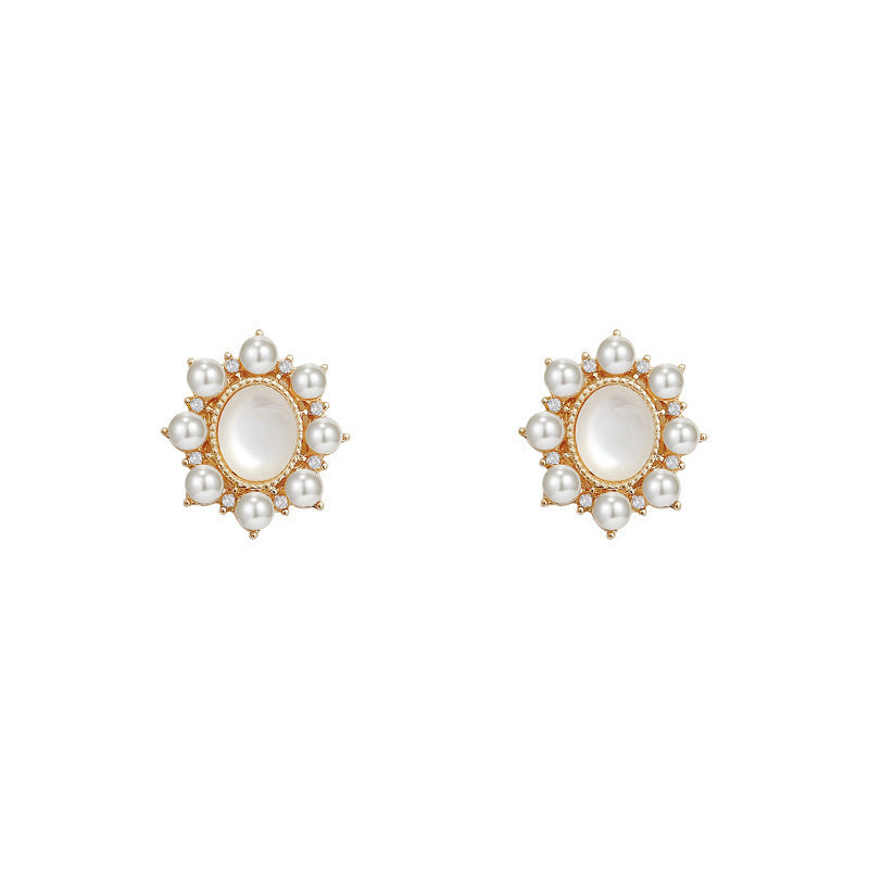 Korean Fashion Earrings Online Celebrity Live Streaming