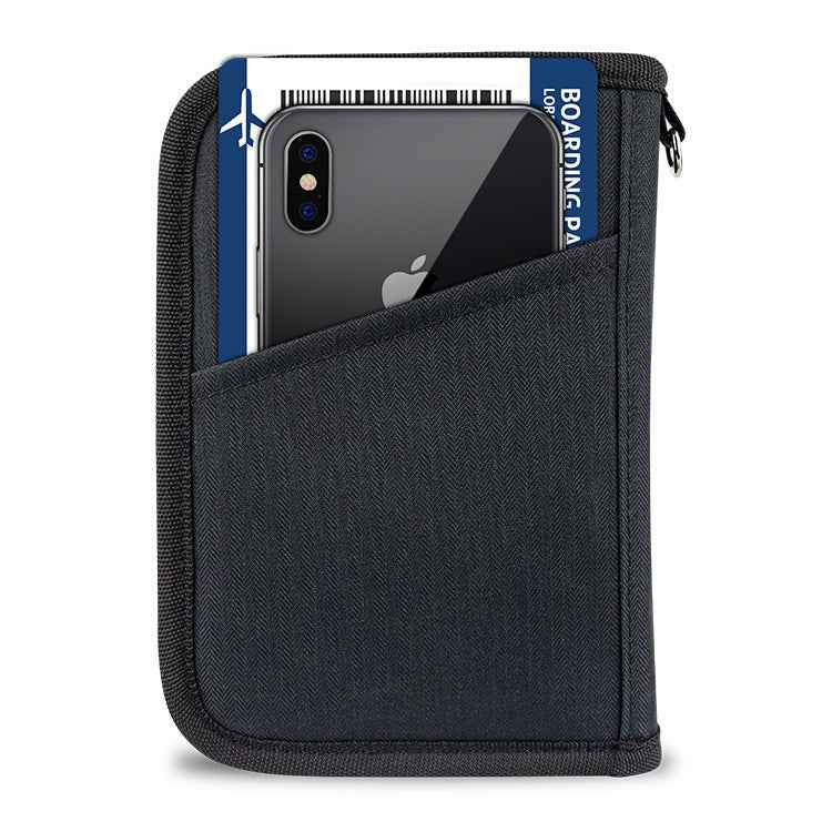 Short Passport Holder Certificate Multi-functional Anti-theft Swiping