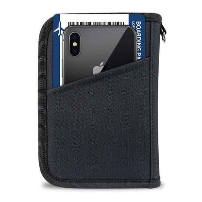 Short Passport Holder Certificate Multi-functional Anti-theft Swiping