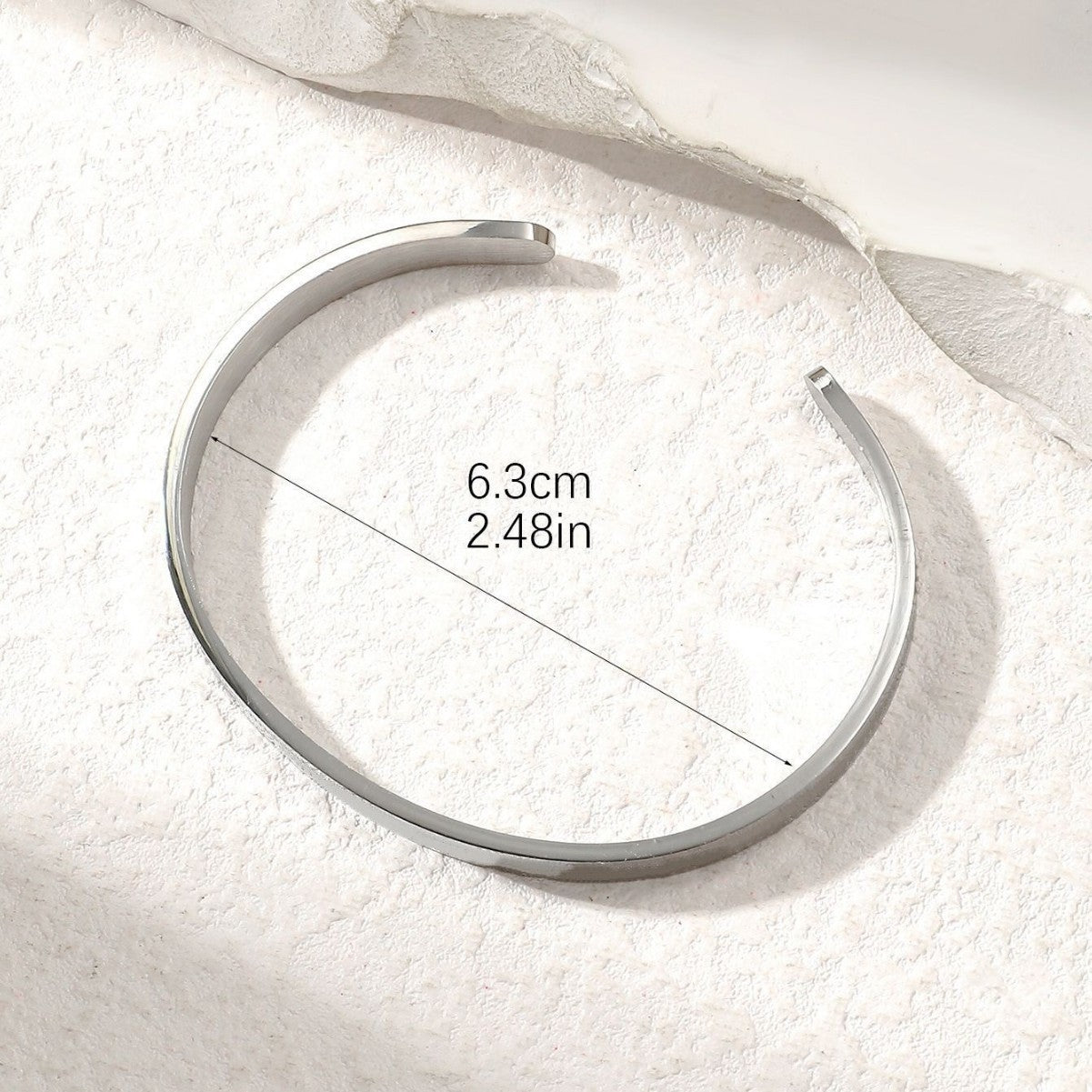 Adjustable Simple Style Bracelet With English Letters