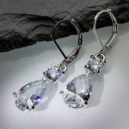 Fashion Creative Simple Drop-shaped Long Earrings