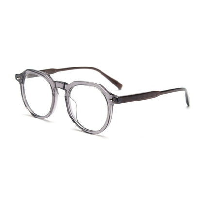 Retro Handmade Plate Myopic Frames For Men And Women