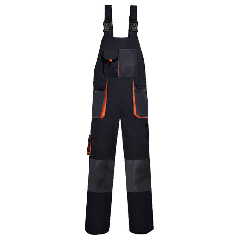 Multi-pocket Overalls Suit Wear-resistant One-piece